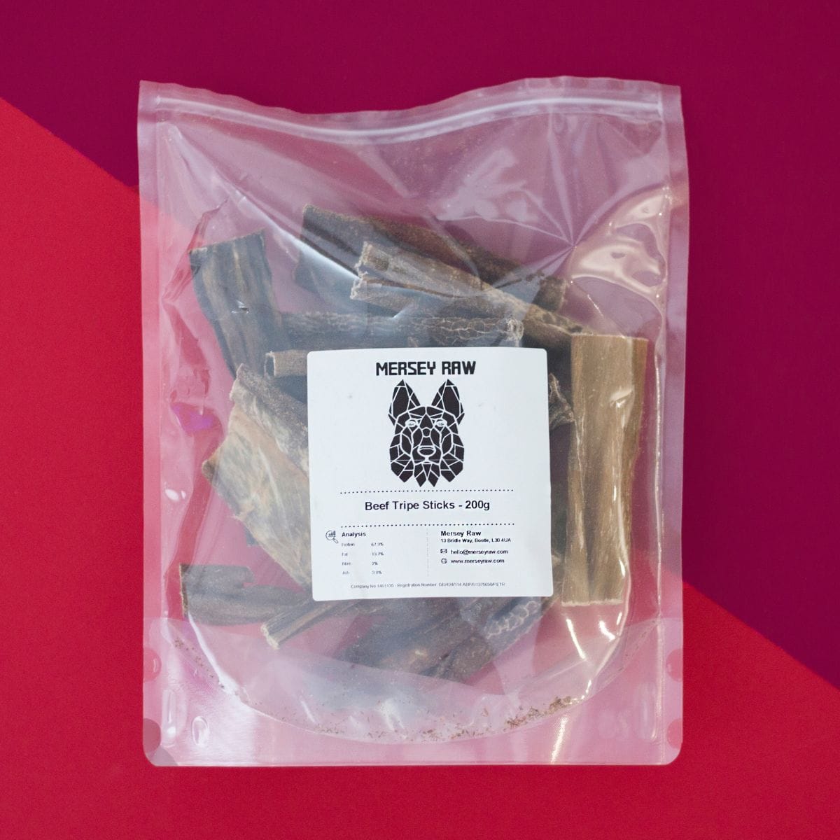 Beef Tripe Sticks - 200g