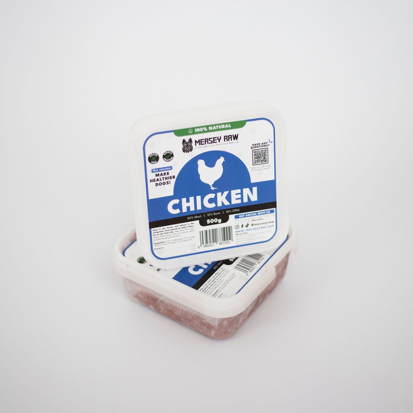 Chicken Raw Dog Food - 500g