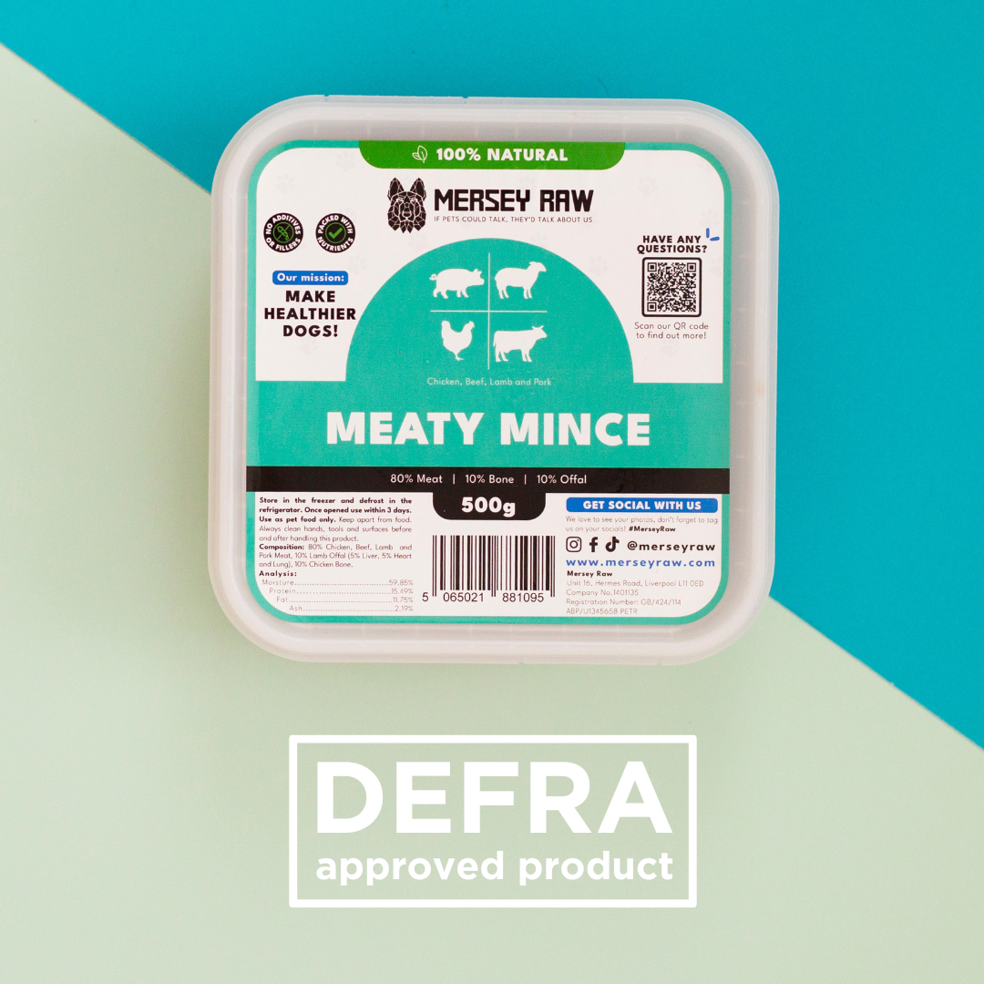 Meaty Mince Raw Dog Food - 500g