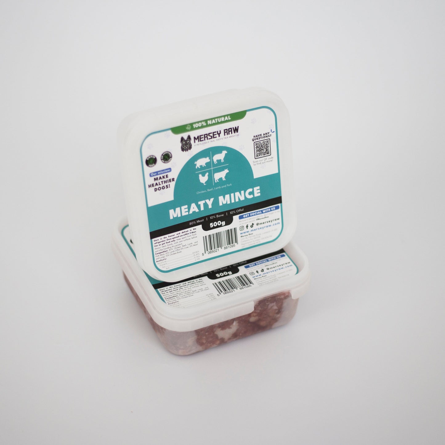 Meaty Mince Raw Dog Food - 500g