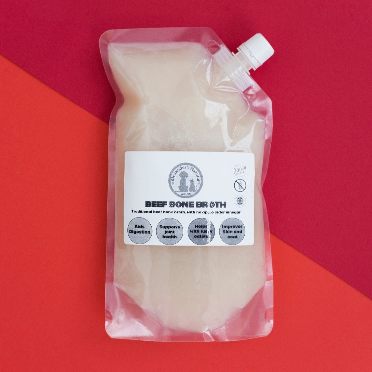 Alexander's Natural Beef Bone Broth - 500ml