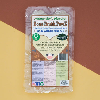 Alexander's Natural Beef Bone Broth Pawz