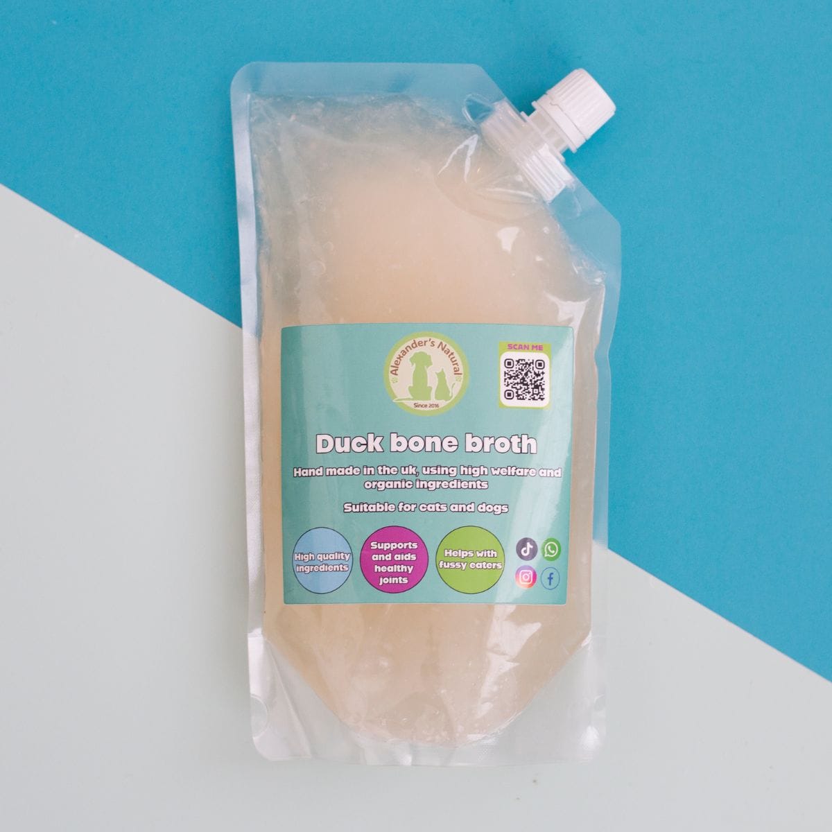 Alexander's Natural Duck Bone Broth - 500ml