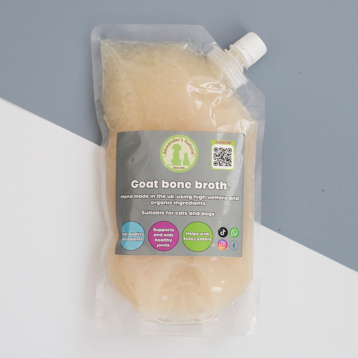 Alexander's Natural Goat Bone Broth - 500ml