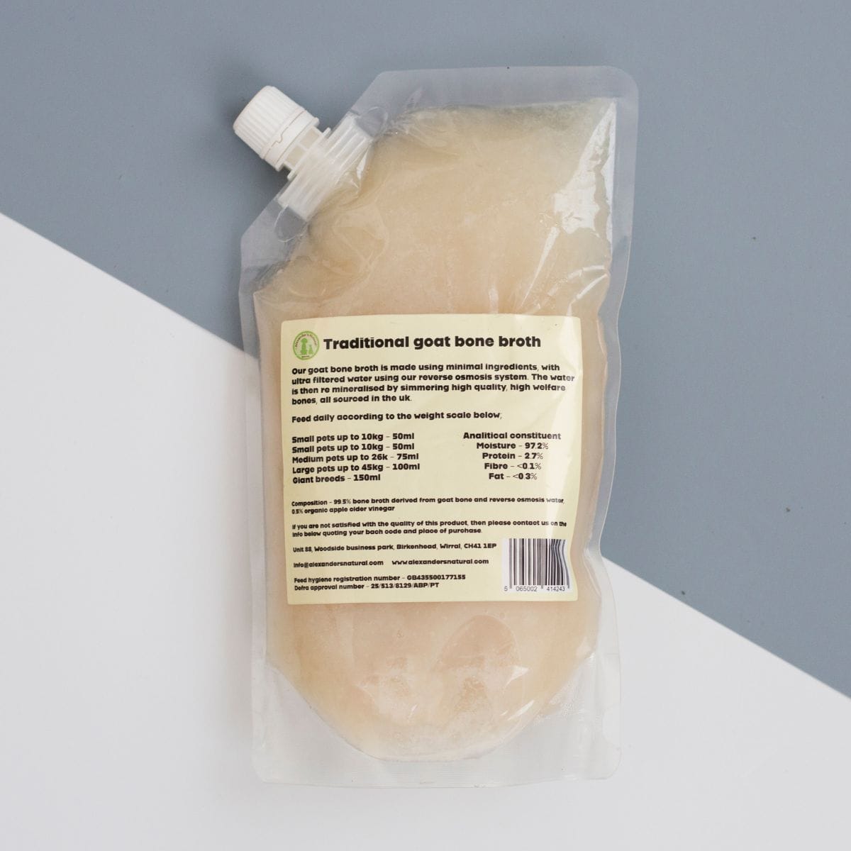Alexander's Natural Goat Bone Broth - 500ml