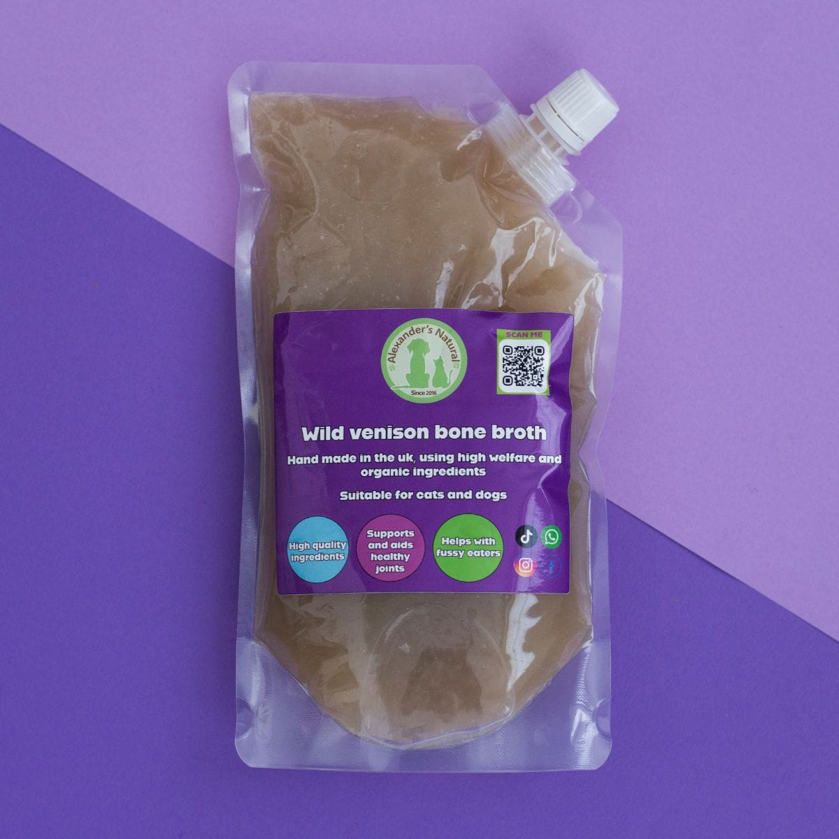 Wild Venison Bone Broth