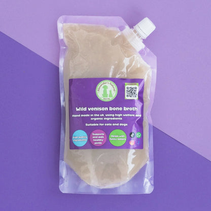 Alexander's Natural Wild Venison Bone Broth - 500ml