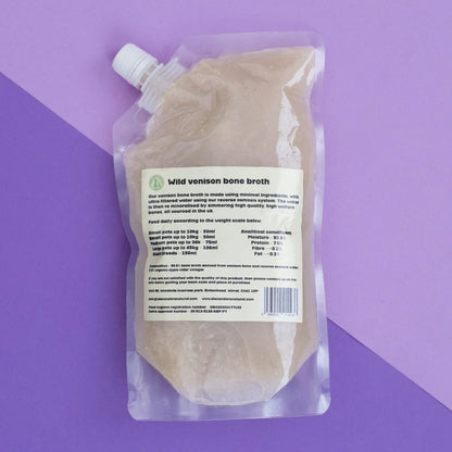 Alexander's Natural Wild Venison Bone Broth - 500ml