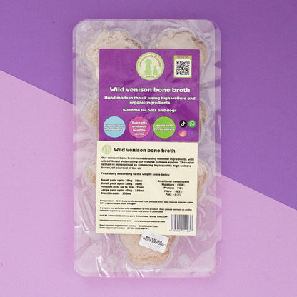 Alexander's Natural Wild Venison Bone Broth Paws