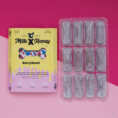 Axel's Elixir Milk x Honey Berry Boost Happy Bones