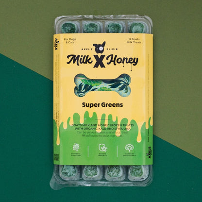 Axel's Elixir Milk x Honey Super Greens Happy Bones