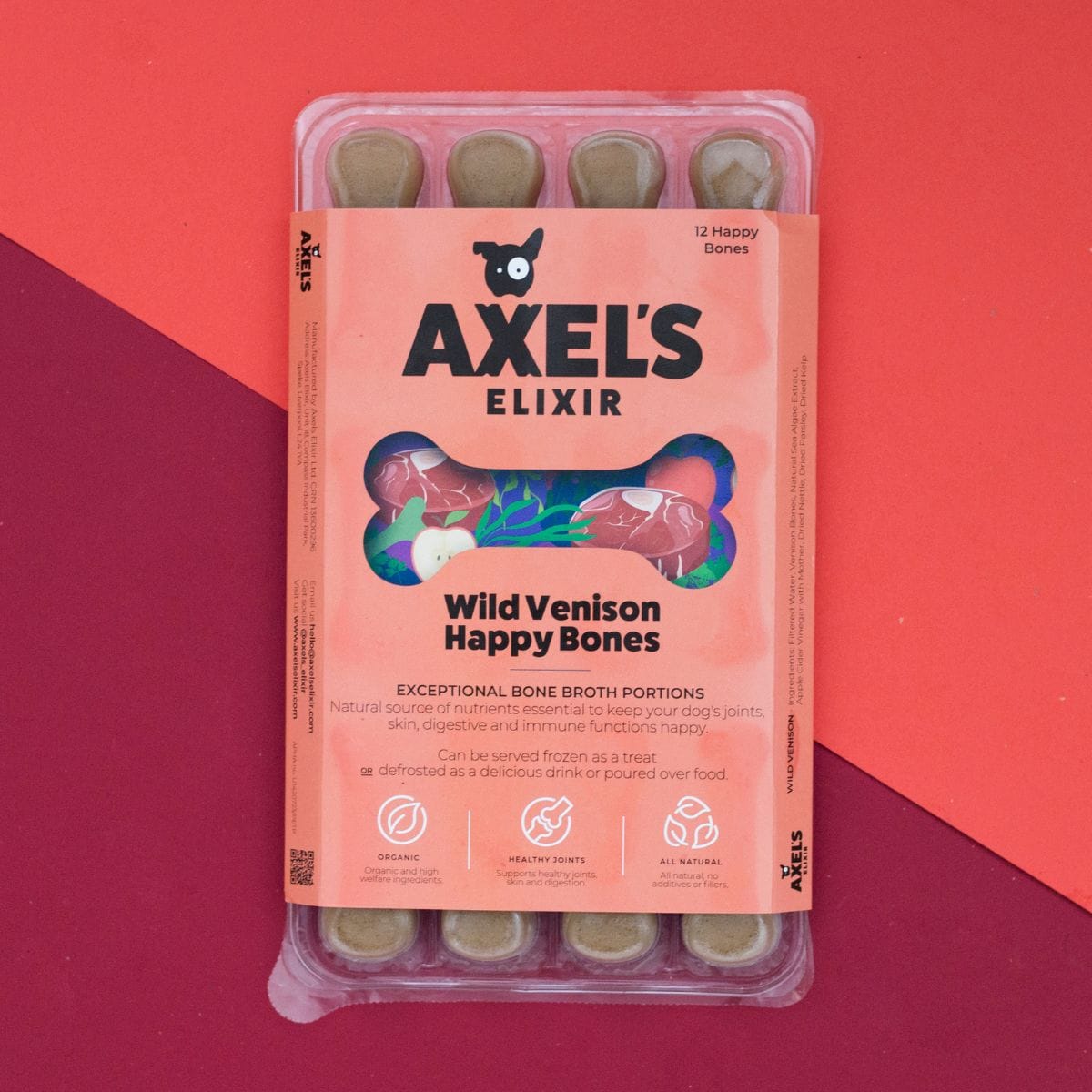 Axel's Elixir Wild Venison Happy Bones
