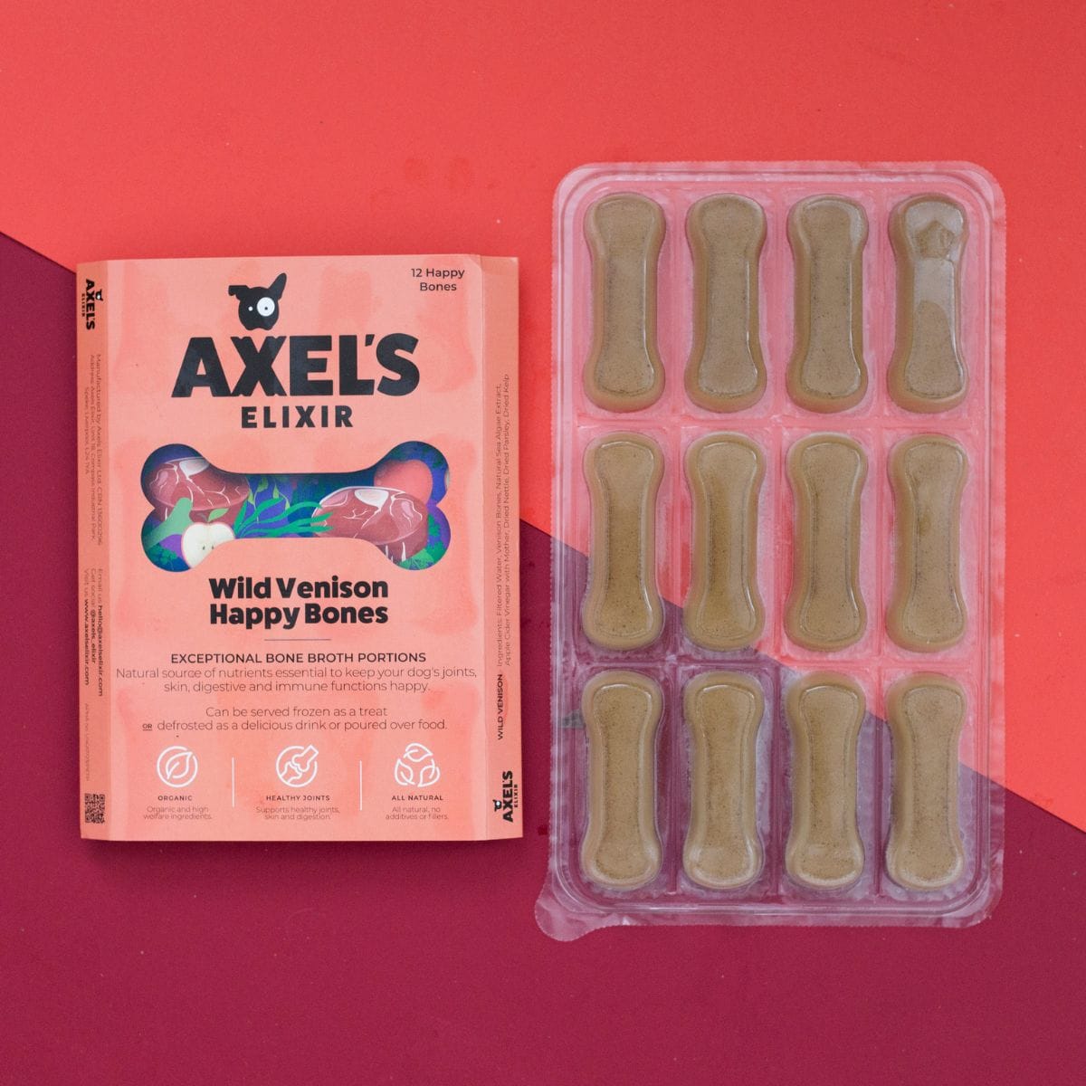 Axel's Elixir Wild Venison Happy Bones