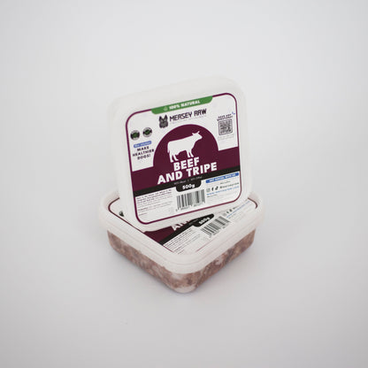 Beef & Tripe Raw Dog Food - 500g
