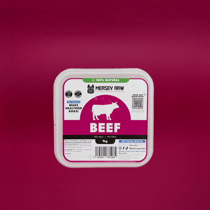 Beef Raw Dog Food - 1kg