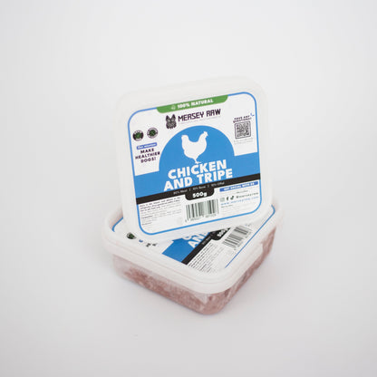 Chicken & Tripe Raw Dog Food - 500g