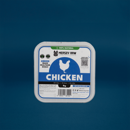 Chicken Raw Dog Food - 1kg