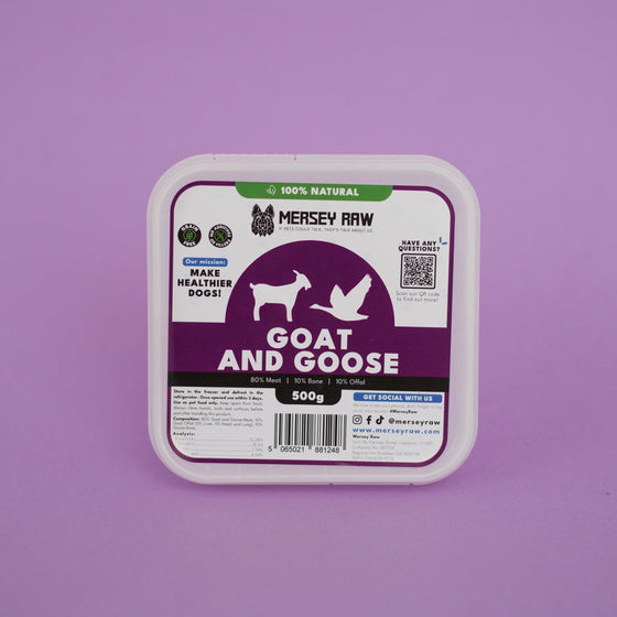 Goat and Goose - Complete Raw Dog Food