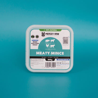 Meaty Mince Raw Dog Food - 500g