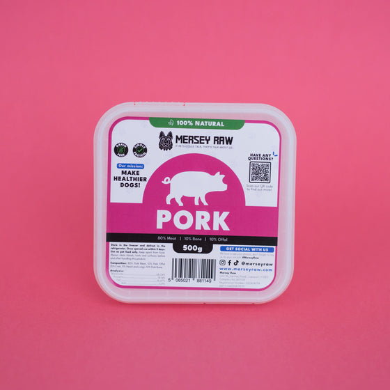 Pork - Complete Raw Dog Food