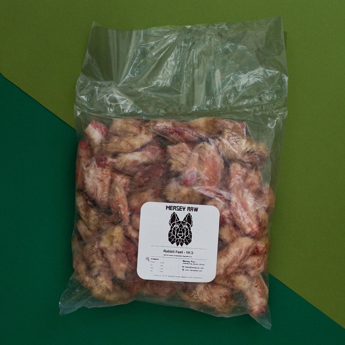Rabbit Feet - 1kg