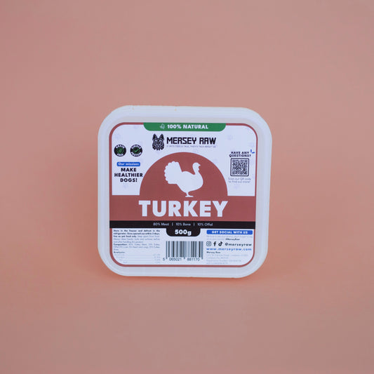 Turkey Raw Dog Food - 500g