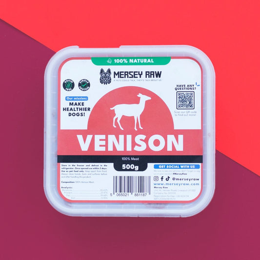 Venison Raw Dog Food - 500g