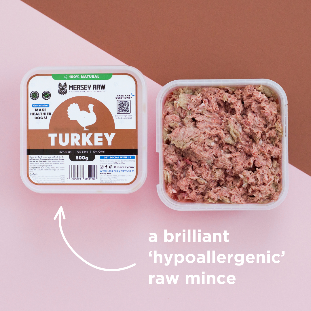 Turkey Raw Dog Food - 500g