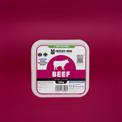 Beef Raw Dog Food - 500g