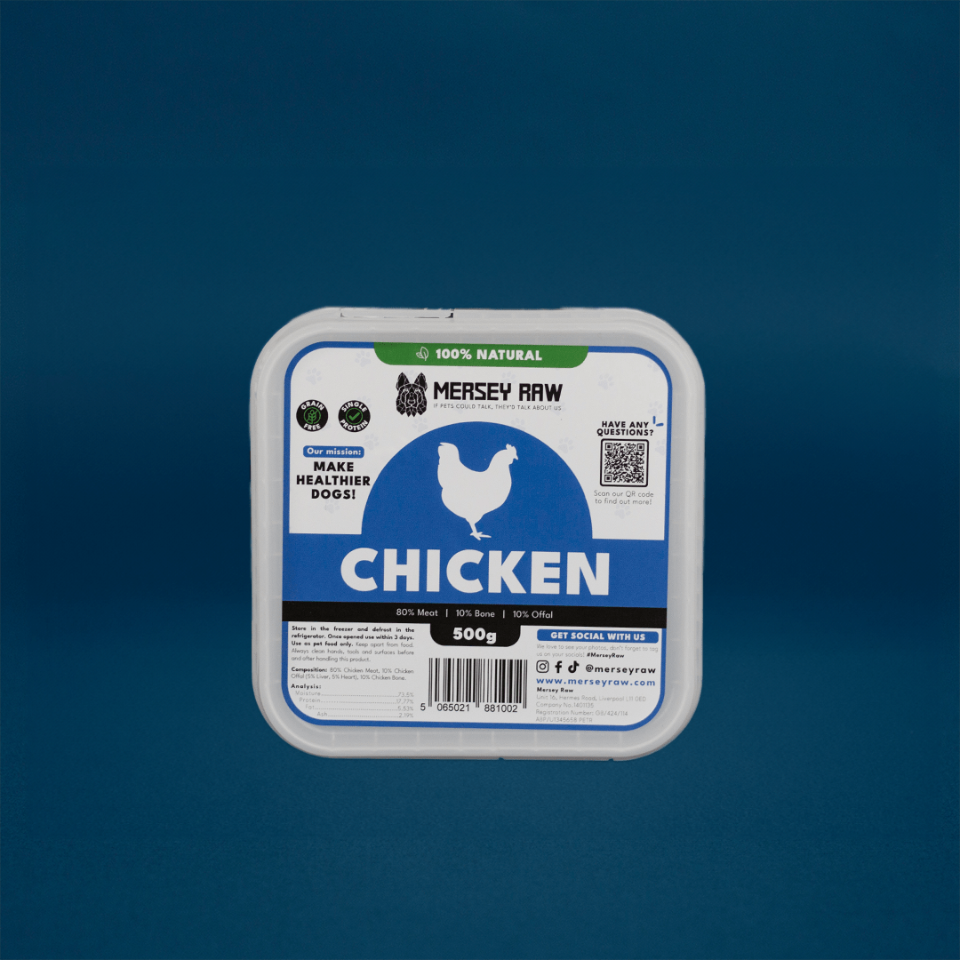 Chicken Raw Dog Food - 500g