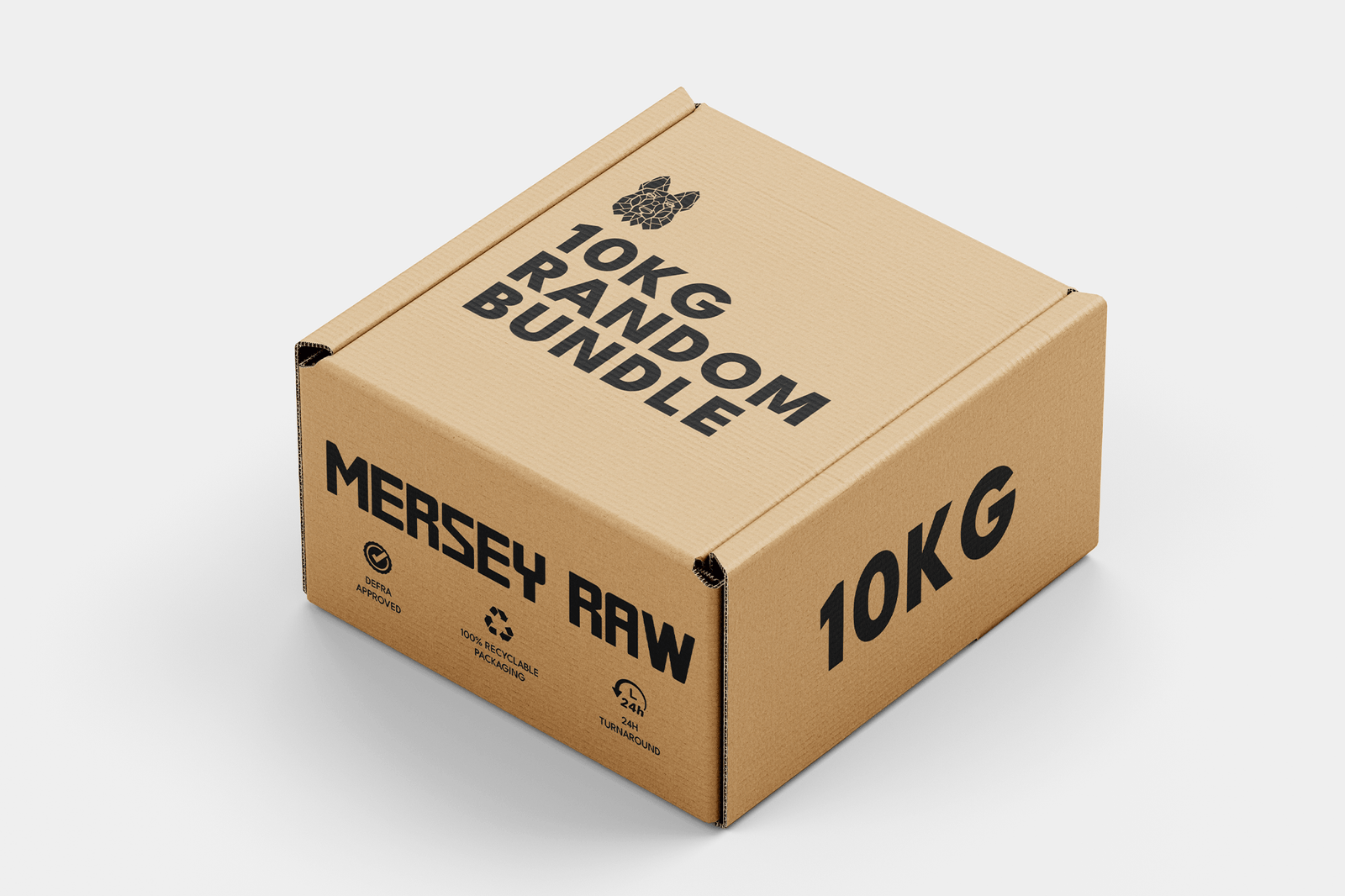 10kg Mixed Raw Dog Food Bundle Mersey Raw Dog Food