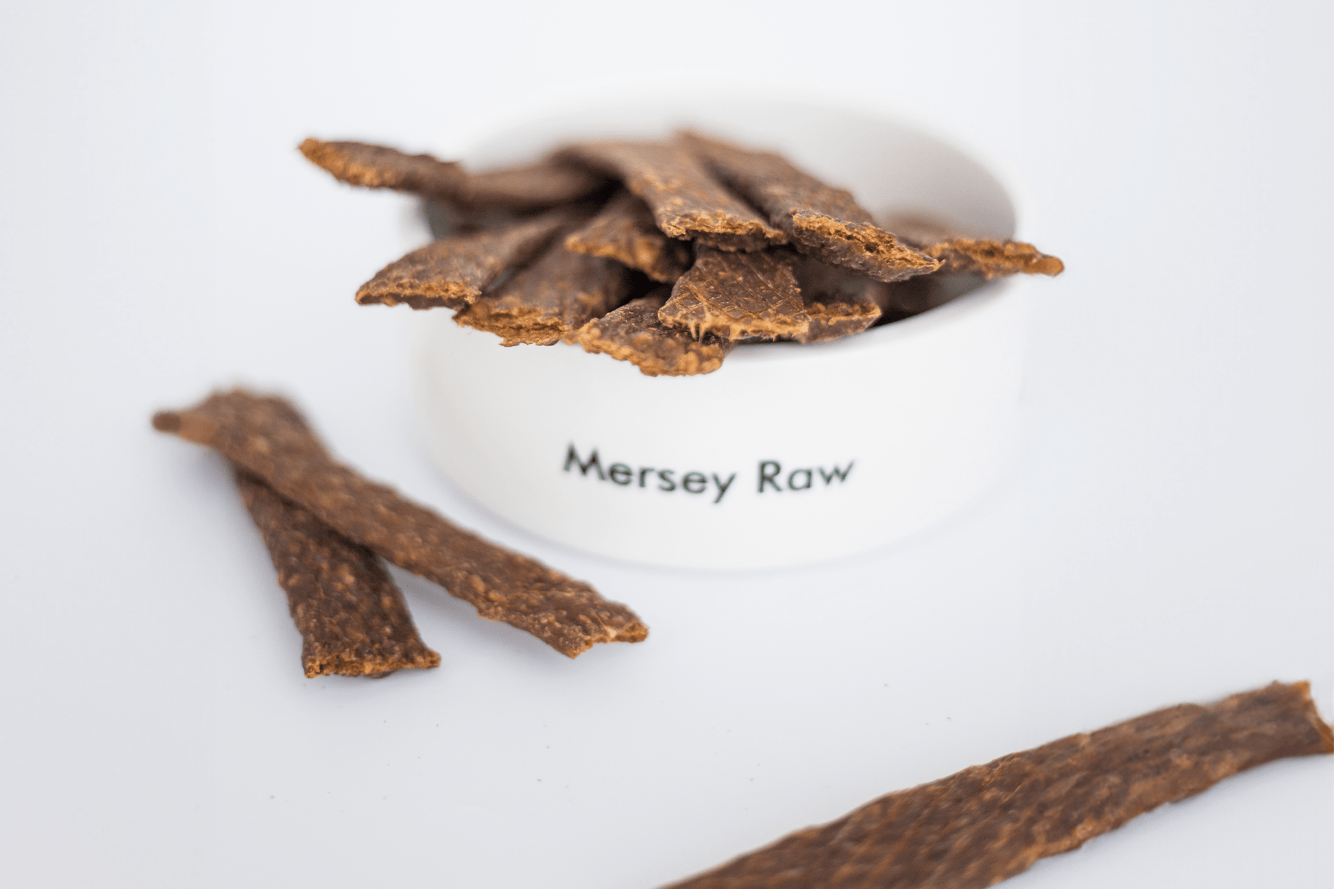 Mersey Raw Dried Treats 150g Venison Strips
