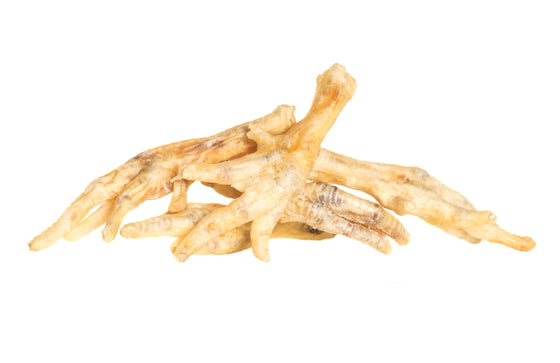 Mersey Raw Dried Treats 1kg Chicken Feet 1kg