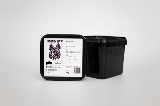 Merseyraw Dog Food 1KG LIMITED EDITION Pork - Raw Complete Dog Food 1KG