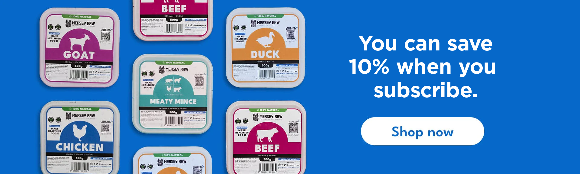 Introduce your best friend to the best raw food.